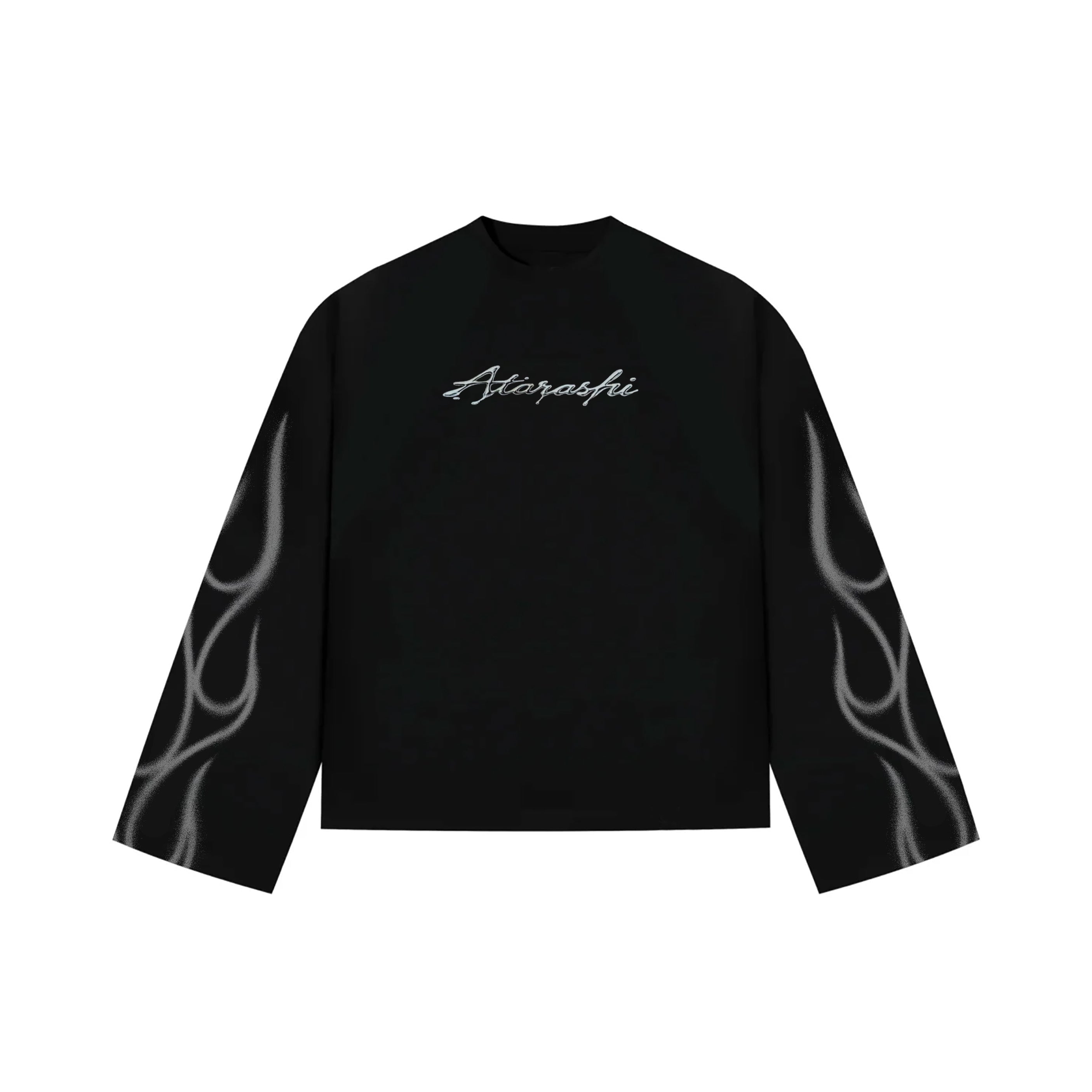 ATA TEE 004 "GREY FLAMES"