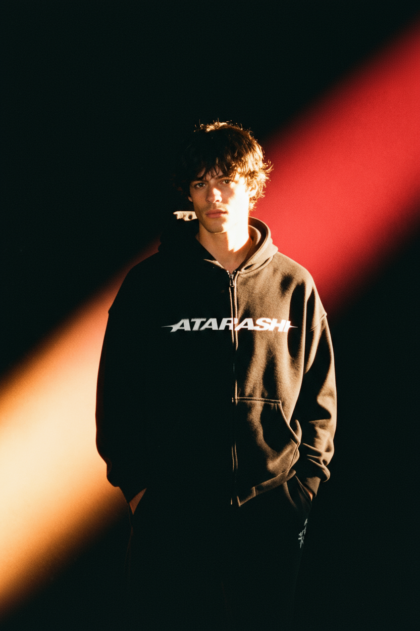 ATA HOODIE 003 "CROP"